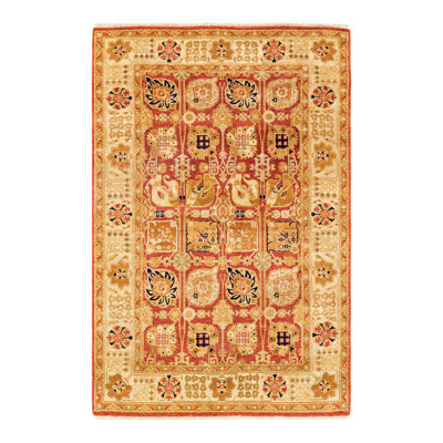 Classic One-of-a-Kind 3' 10" X 6' 3" Hand Knotted Area Rug