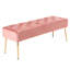 Velvet Upholstered Bench-38248814