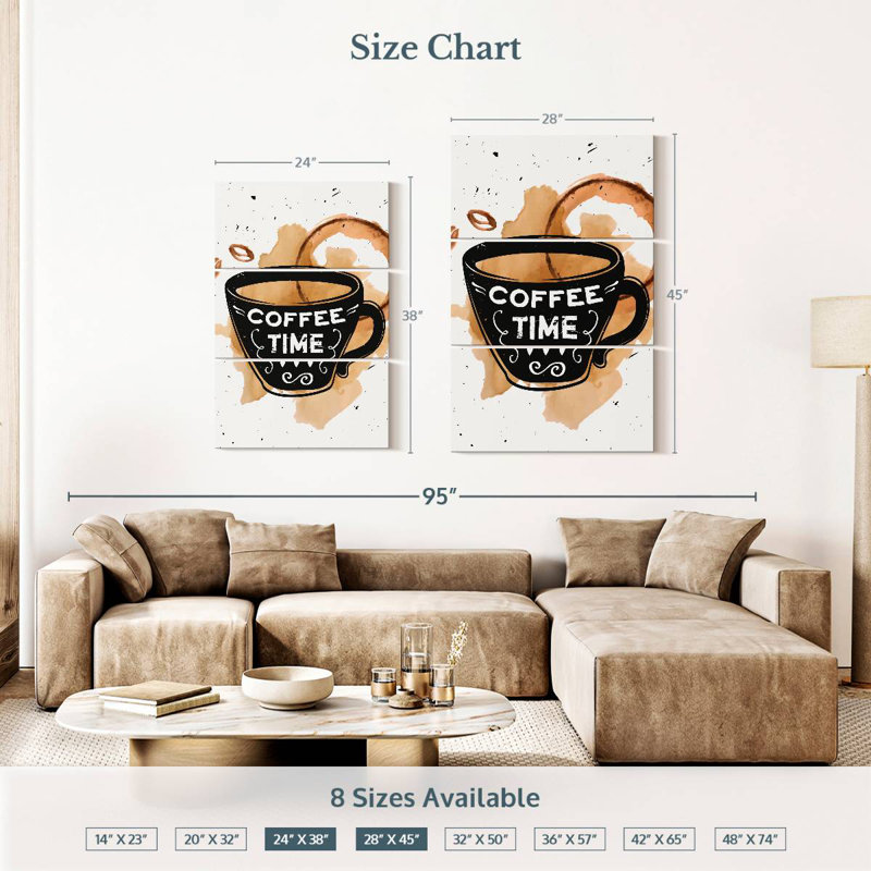 Yarlin Time For Coffee, 38'' H x 24'' W