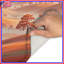 Tapis de bain Sunset Hills And Deer-26789318