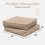 Coussins de siège d'extérieur 22x22x4-209723581-209723556-209723576