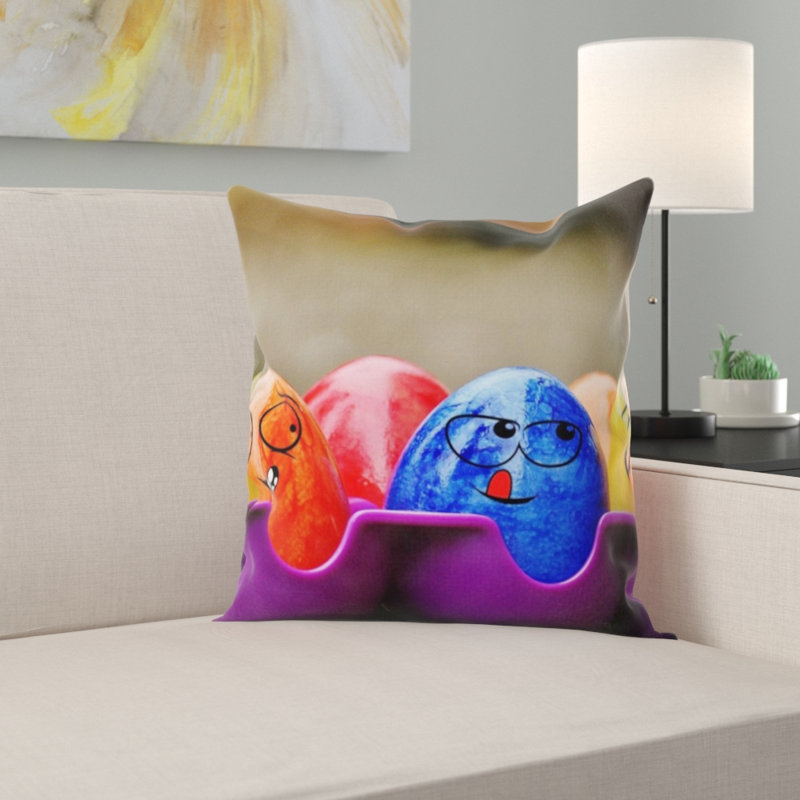 Microsuede Throw Pillow