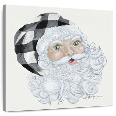 Lelend Santa With Buffalo Check