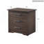 Table de chevet Modern Elegance Wenge-1947635265