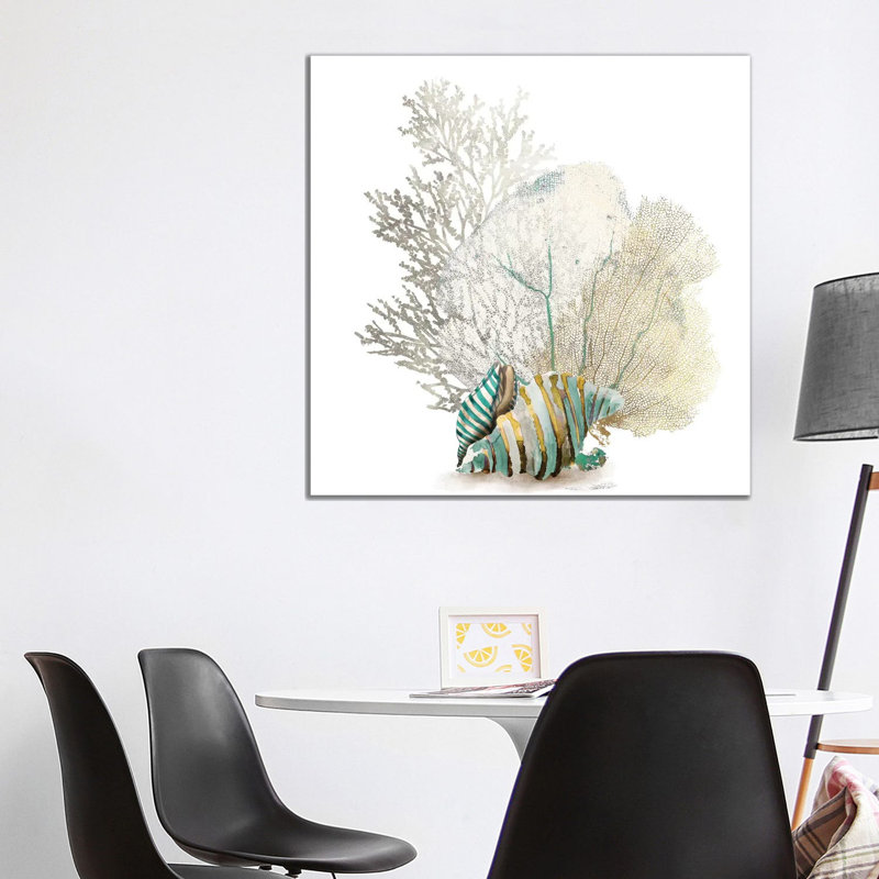 Coral II by Aimee Wilson - Wrapped Canvas Print, 93.98 cm H x 93.98 cm W x 3.175 cm D