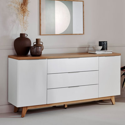 Buffet à 3 tiroirs de 62,99 po de largeur
