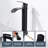 Waterfall Single Handle Tall Bathroom Faucet With Pop Up Drain-119450921
