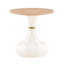 Ensemble de tables gigognes et de cocktail, bois aggloméré et métal, ensemble de salon moderne