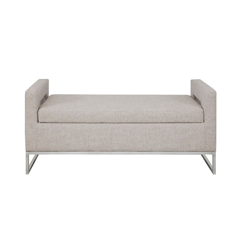 Banc de rangement à fermeture douce