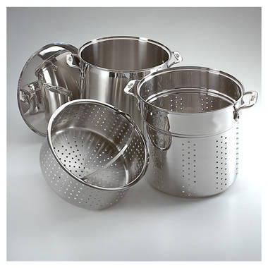 All-Clad Stainless Steel Multi-Function Stock Pot - 8-quart