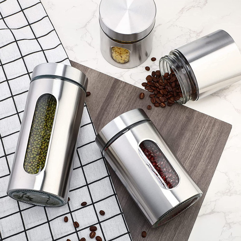 Metal Canister - Set of 4