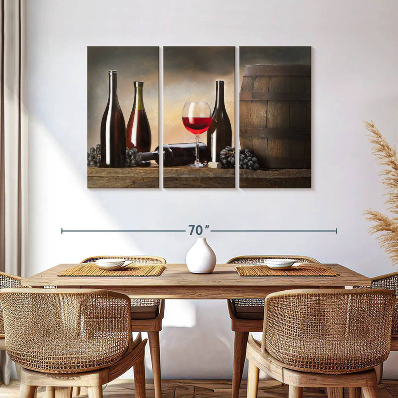 Yarlin Wine From The Cellar, 36" H x 57" W