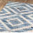 Cotton Geometric Indoor Rug-25664589