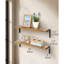 Aidaliz 2 Piece Bracket Shelf