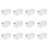 Sterilite Plastic Clear Stackable Latching Storage Box Container