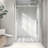 Frameless One Fixed And One Shifted Shower Door,70Mm 304 Stainless Steel Large Pulleys With Adjustable Soft Closing Function,With Nano Easy Cleaning,Stick Explosion-Proof Menbrance