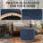 Cloud Ottoman With Wood Base - Cream Boucle With Gray Yarns-1748927312