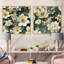 Alencon - Ensemble de 2 collages floraux carrés-101846309-101846313