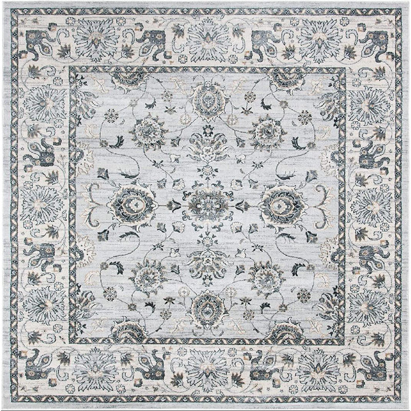 Aba Performance Oriental Rug, Square 4'