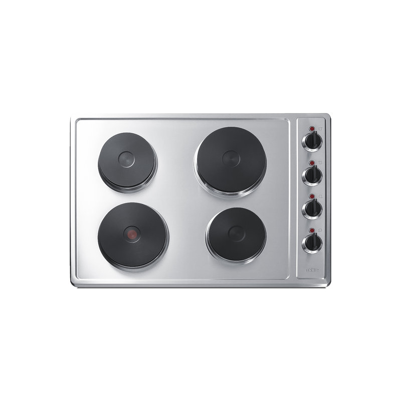 Summit Appliance 30" Electric 4 Burner Cooktop