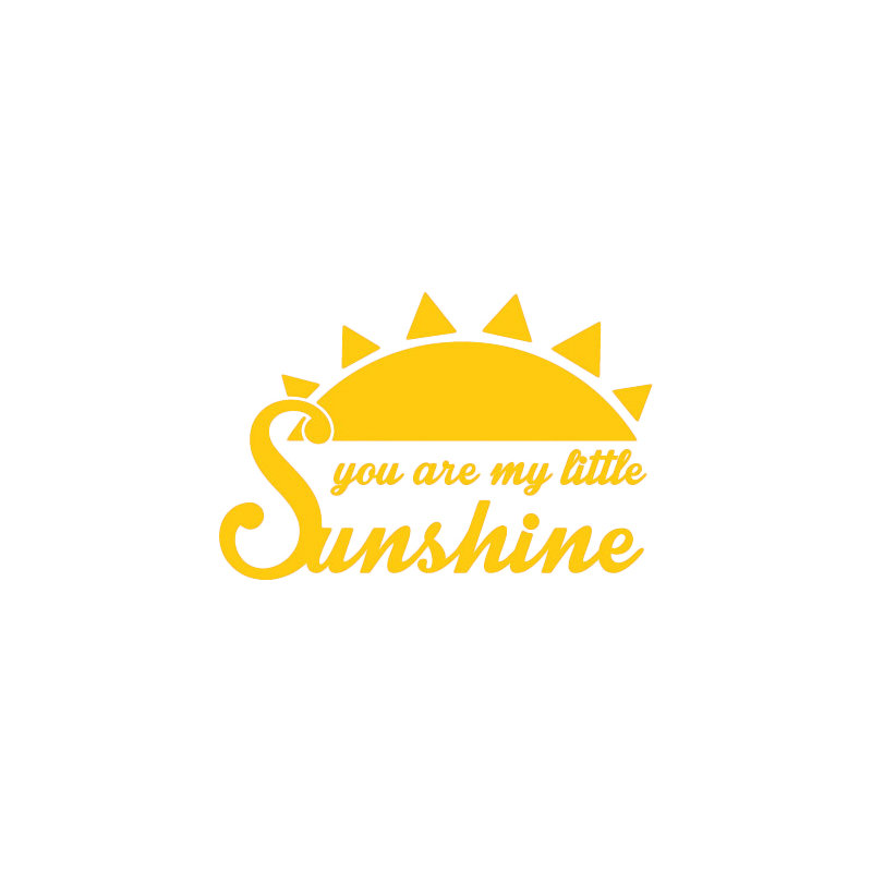 Wall Decal, Dark Yellow, Large