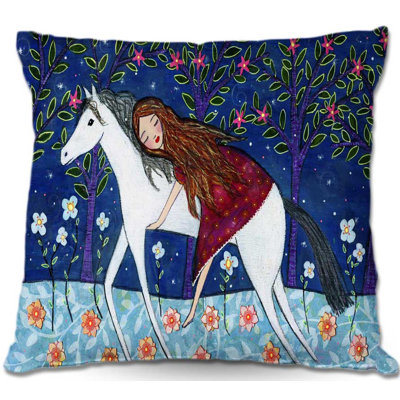 Horse Dreamer Throw Pillow