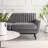 Engage Channel Tufted Fabric Loveseat-1494585366