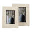Neutral Textured Tile Resin Ivory Chain Photo Frame-89117151