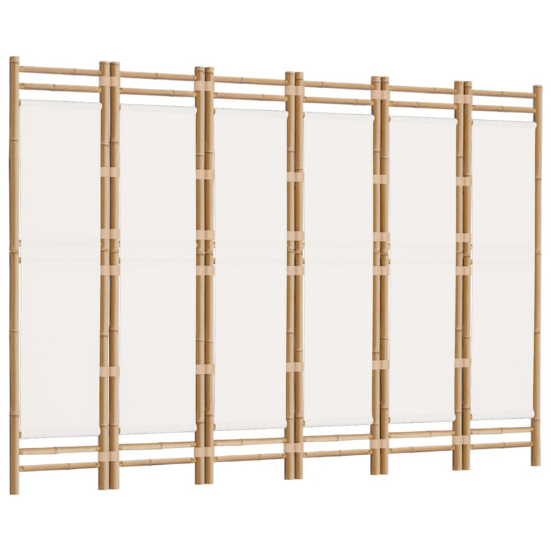 Cloison H 70,9 po Stanleytown, Blanc crème, 6, H 70,9 po x l 94,5 po