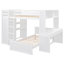 Lit superposé en forme de L avec bureau, bibliothèque et armoire Hasel-1959455042-2000484748