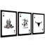 3 Piece Wrapped Canvas Print-2090644090
