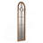 Half-Round Elongated Mirror