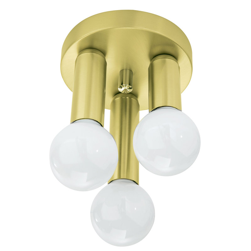 Parma Flush Mount, Matt gold