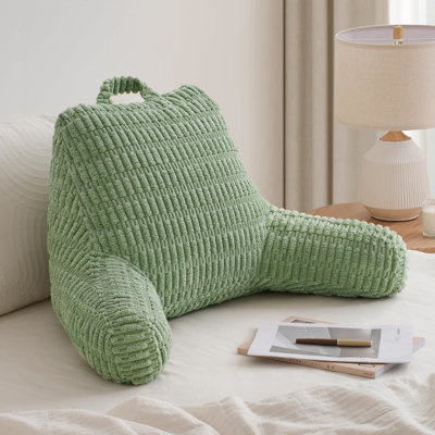 Reading Pillow Back Pillow for Bed with Arms