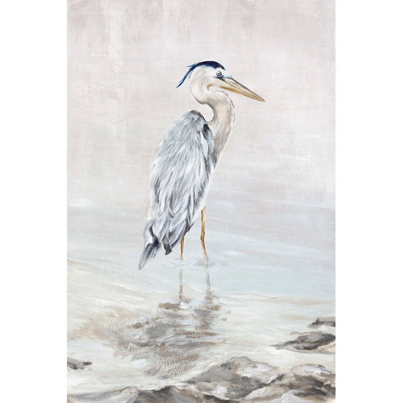 «Hues Of Indgio I» sur toile par Eva Watts, H 48 po x l 32 po x P 1,25 po