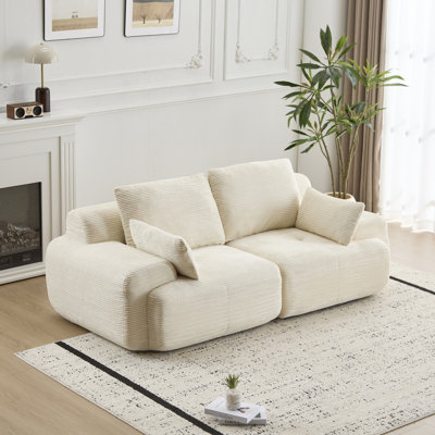 Canapé 84,25 po Corduroy