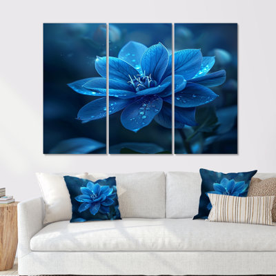 Silvio - Violet Wall Art Print Set