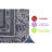 /grey 5x7 Non-shedding Rug - Stain For Bedroom, Living Area, Dining Room Area In Stylish Room, Home Office