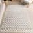 Lulie Checkered Machine Washable Area Rug-1880196587