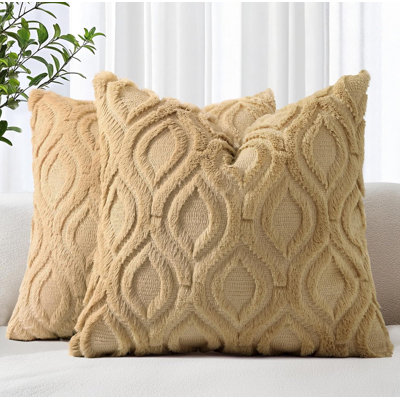 Striped Square Cushion Cover