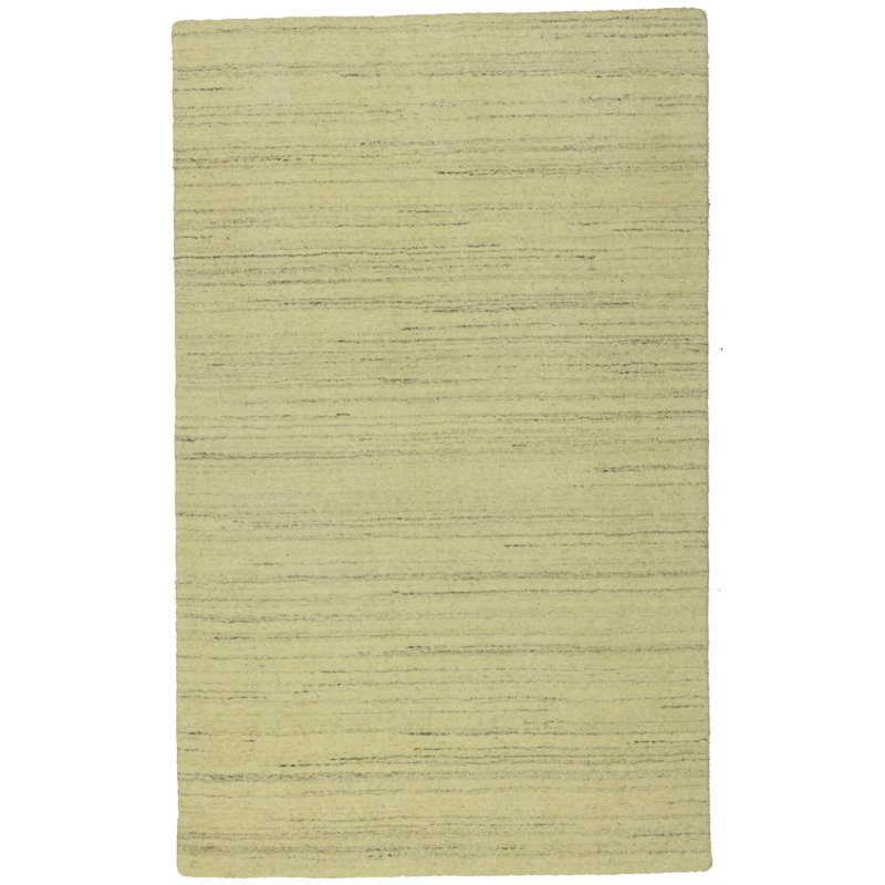 Tapis crème crème 3 x 5 Indo Gabbeh