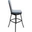 Bleu - brun foncé - assise de 34 po-1261284506-1261284508