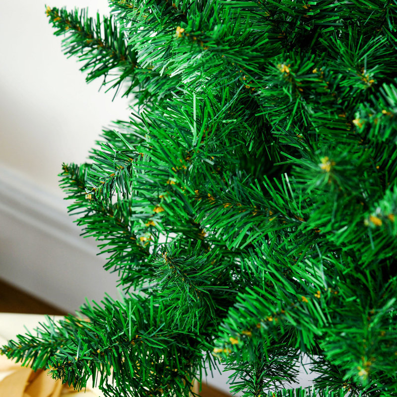 Demi-arbre de Noël artificiel avec 229 branches, 6.11'