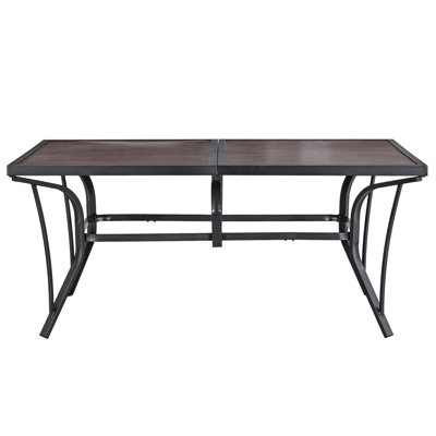 Outdoor 7-Piece Wicker Dining Set