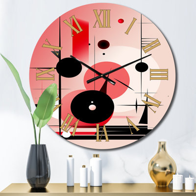 Colleene - Horloge murale géométrique moderne