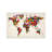 World Map Hearts Multicolor by Michael Tompsett - Print on Canvas-1117362211-1160843256-1117362213