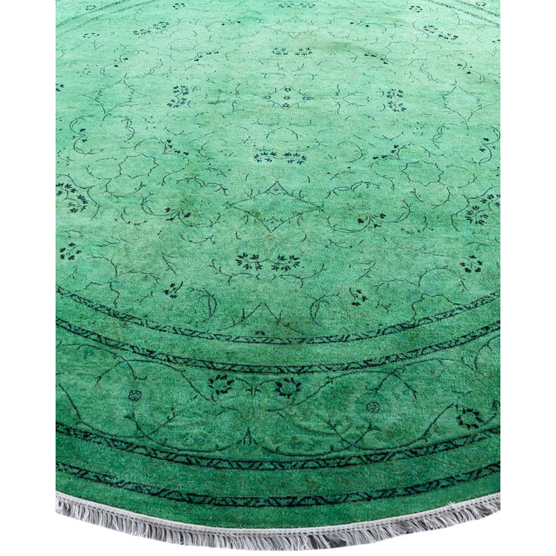 Von One-of-a-Kind 8' 1" X 8' 1" Hand Knotted Area Rug