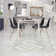 Tapis gris / blanc Lauri Southwestern