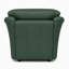 Ramdev Top Grain Leather Chair with Cushioned Back and Pillow Top Arm-121933960-124638793
