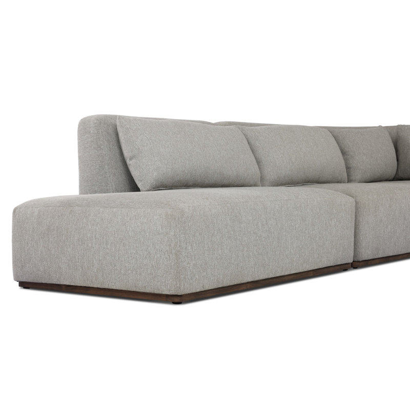 Adler Outdoor 5 - Seat Patio Sectional, Right Hand Facing